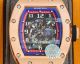 Swiss Quality Copy Richard Mille RM030 Rose Gold Skeleton Dial Blue Red Watch (5)_th.jpg